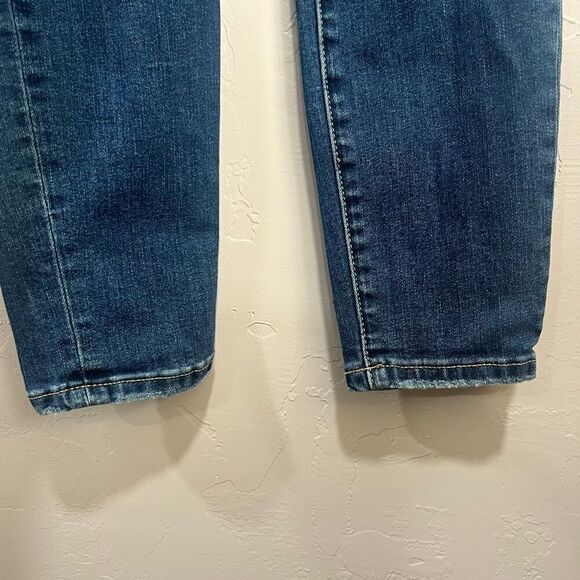 Current Elliott Jeans Womens 26 Skinny Stiletto Mid Rise Distressed Knee Stretch - Picture 3 of 6